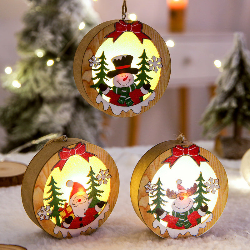 Christmas Tree Hanging Light Box | LED Holiday Decoration 2025