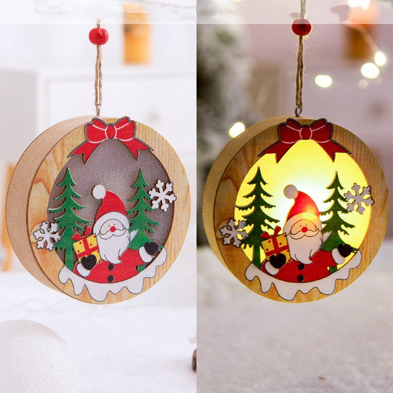Christmas Tree Hanging Light Box | LED Holiday Decoration 2025