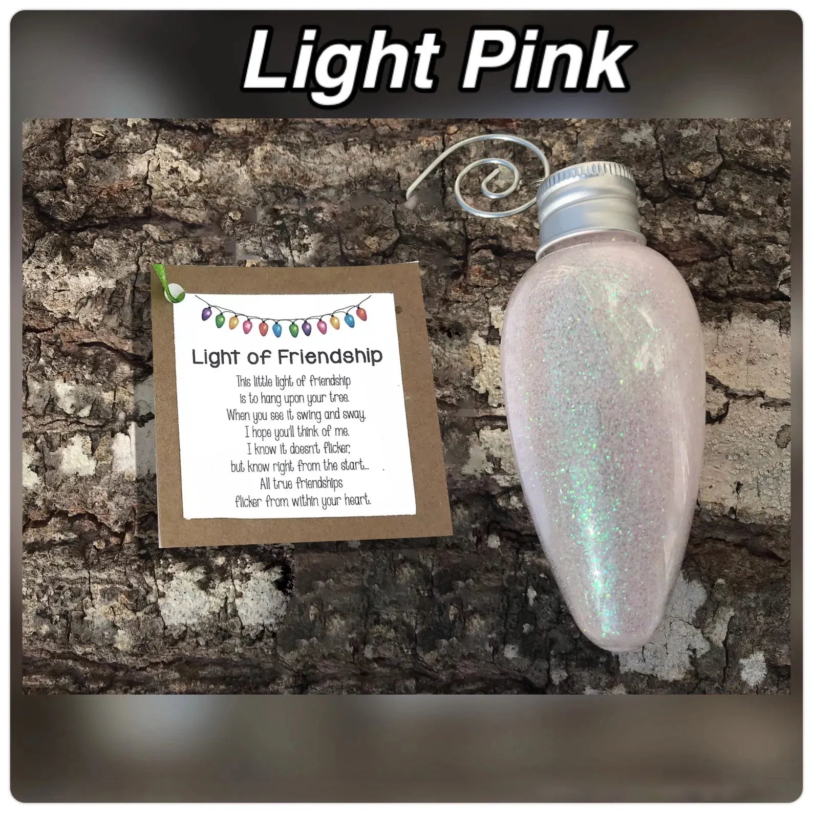 Lights of Friendship Christmas Ornament – Heartfelt Holiday Decoration