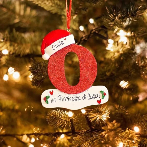 Personalized Name Christmas Decoration | Custom Holiday Ornament 2025