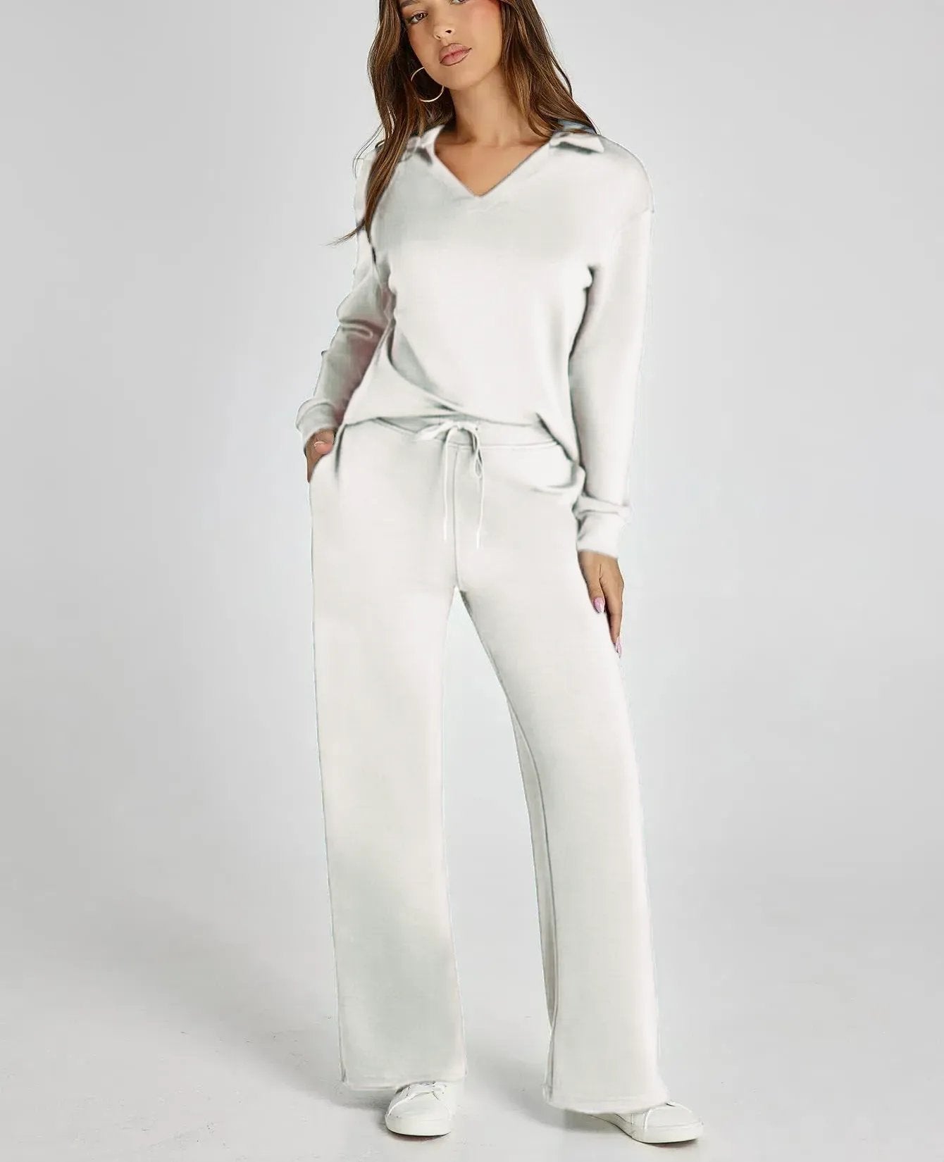 Constituent Women's 2 Piece Sets Outfits Casual Long Sleeve Sweatsuits Sets (🔥Same as in the video)