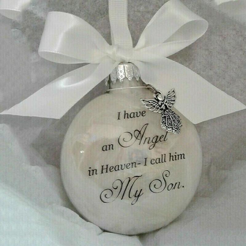 Angel in Heaven Memorial Ornament | Remembrance Christmas Gift 2025