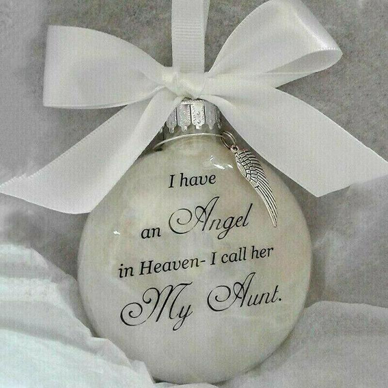 Angel in Heaven Memorial Ornament | Remembrance Christmas Gift 2025