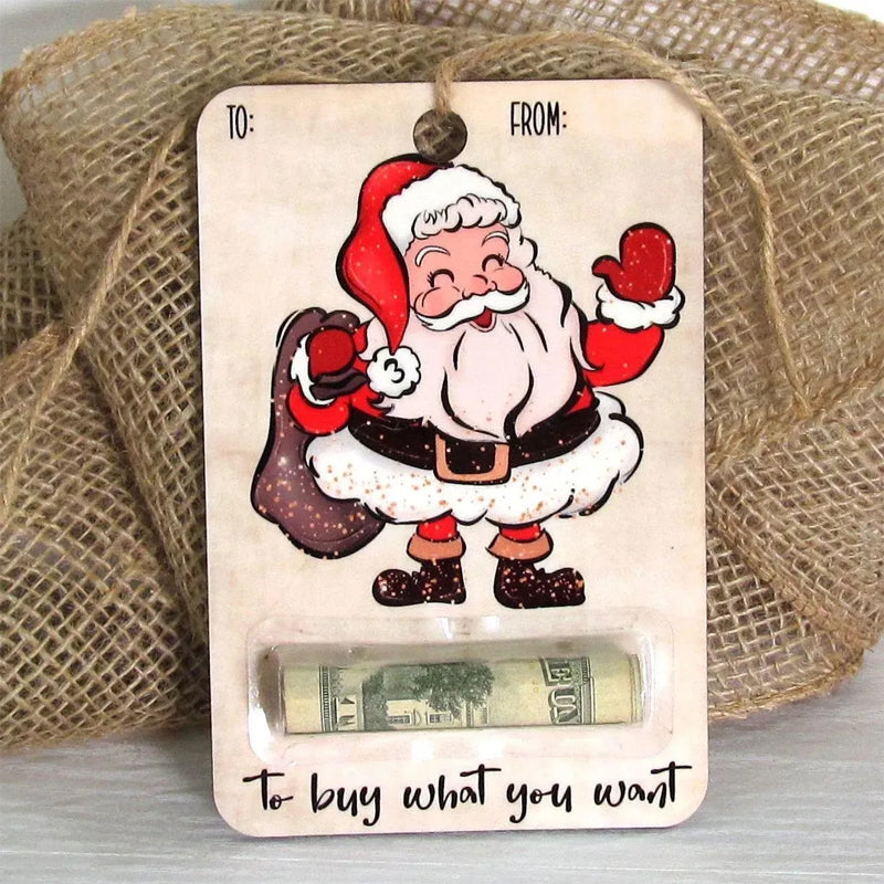 Santa Christmas Money Holder – 2025 Holiday Gift