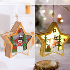 Christmas Tree Hanging Light Box | LED Holiday Decoration 2025