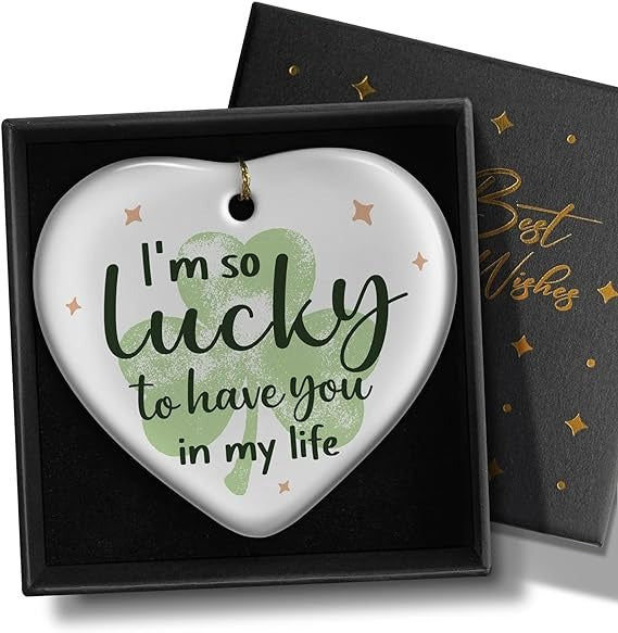 Christmas Heart Hanging Ornament | Holiday Tree Decoration & Gift 2025