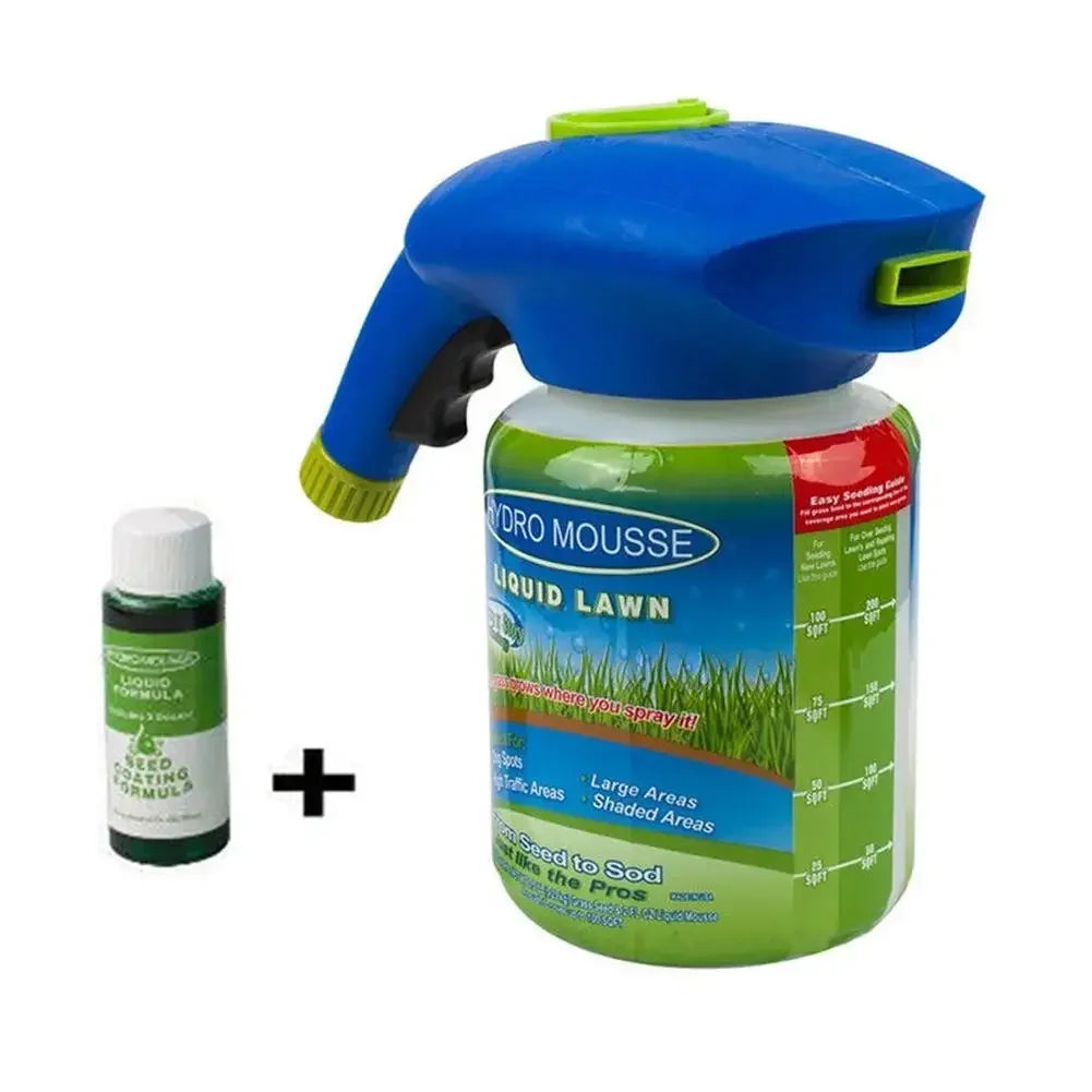 Liquid Lawn Hydro Mousse Spray On Grass Seed