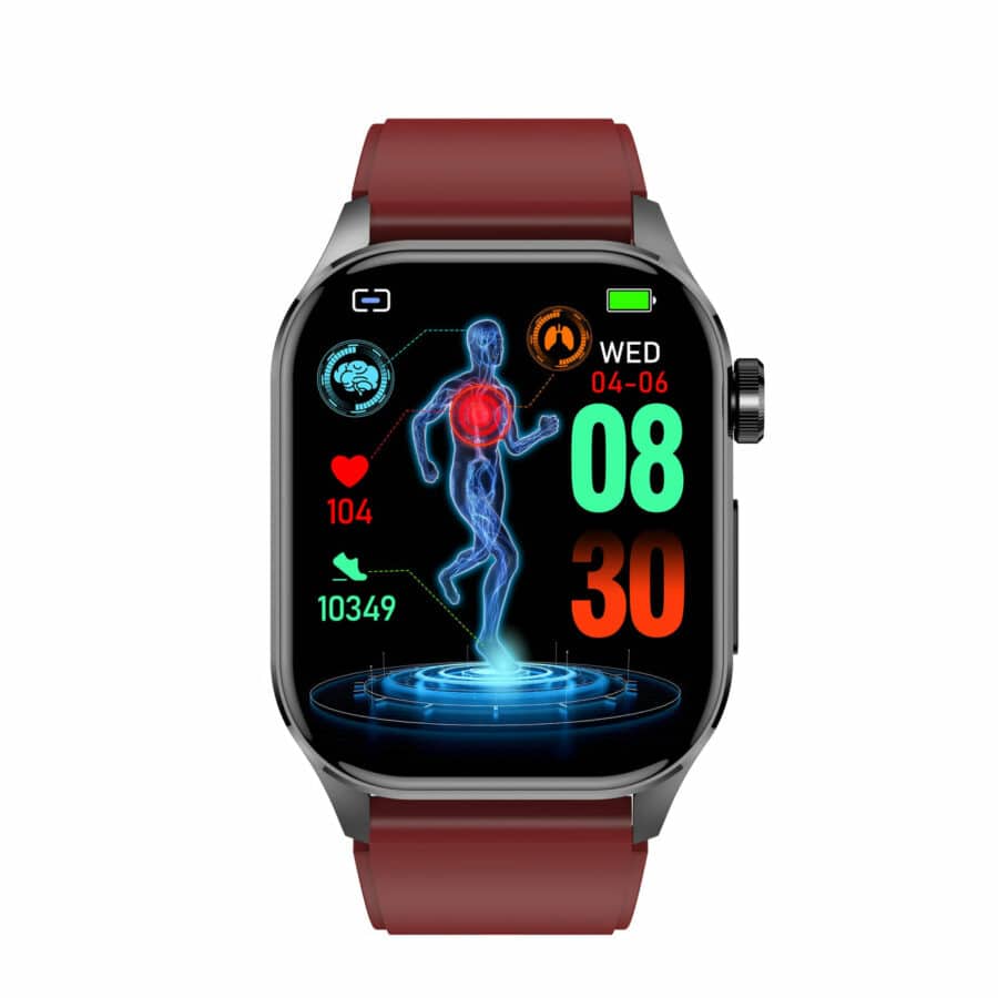 PH210 Lipid-uric Acid ECG/EKG Blood Sugar Blood Pressure Health Management Smart Watch
