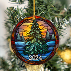 Christmas 2025 Ceramic Ornament – Festive Holiday Decoration