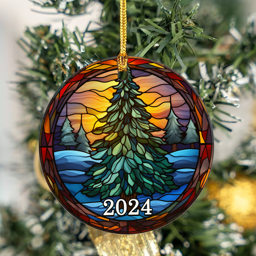Christmas 2025 Ceramic Ornament – Festive Holiday Decoration