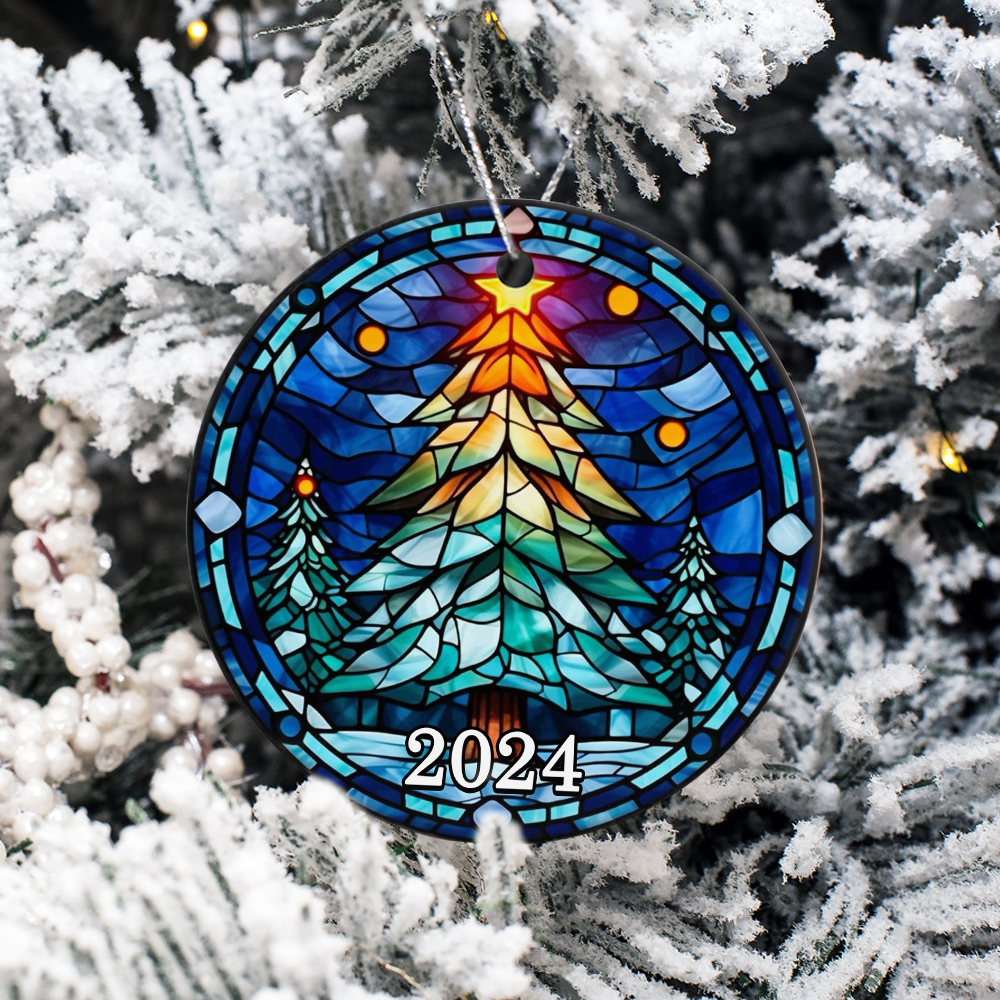 Christmas 2025 Ceramic Ornament – Festive Holiday Decoration