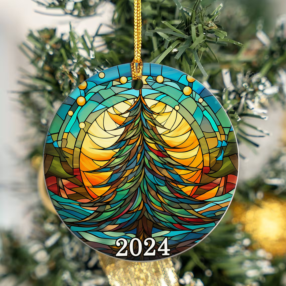 Christmas 2025 Ceramic Ornament – Festive Holiday Decoration