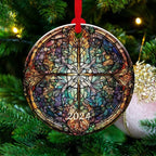 Christmas 2025 Ceramic Ornament – Festive Holiday Decoration