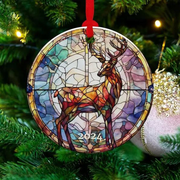 Christmas 2025 Ceramic Ornament – Festive Holiday Decoration