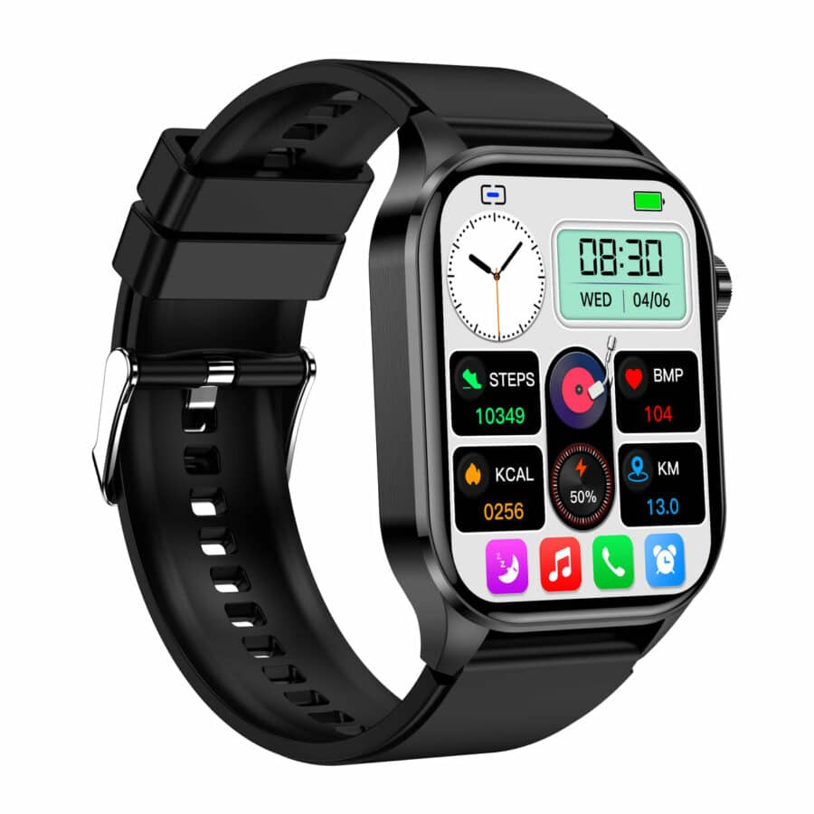 PH210 Lipid-uric Acid ECG/EKG Blood Sugar Blood Pressure Health Management Smart Watch