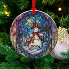 Christmas 2025 Ceramic Ornament – Festive Holiday Decoration