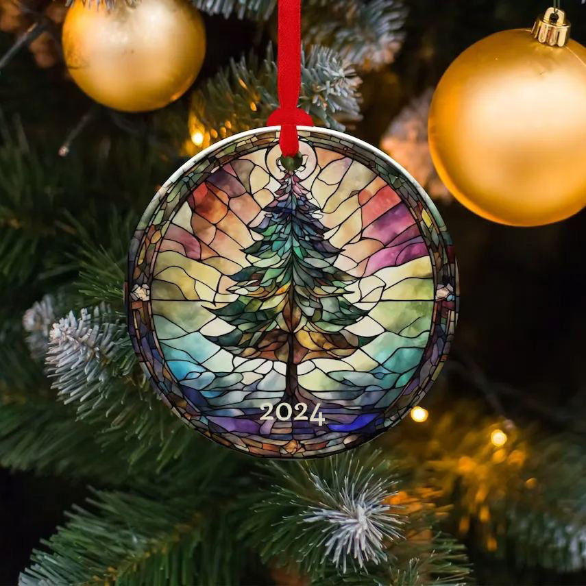 Christmas 2025 Ceramic Ornament – Festive Holiday Decoration