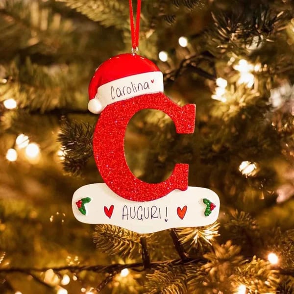 Personalized Name Christmas Decoration | Custom Holiday Ornament 2025