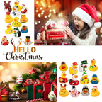 24-Piece Christmas Rubber Ducks Advent Calendar – Holiday Countdown Fun