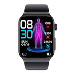 High-end ECG/PTT/HRV and Blood Glucose Blood Pressure Heart Rate Smart Health Watch