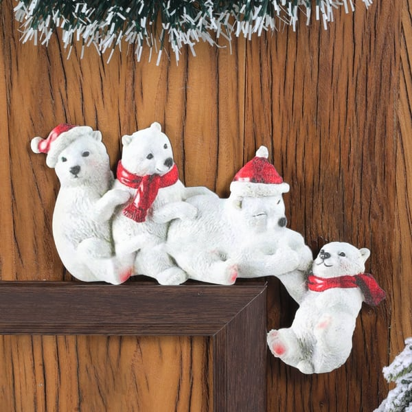 Funny Christmas Door Frame Decorations – Holiday Humor for Home
