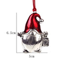 Solid Pewter Christmas Tree Ornament – Elegant Holiday Decoration