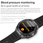 PHS4 AMOLED ECG Blood Glucose Blood Pressure Heart Rate Bluetooth Voice Call Smart Watch