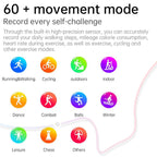 PHS4 AMOLED ECG Blood Glucose Blood Pressure Heart Rate Bluetooth Voice Call Smart Watch