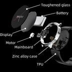 PHS2 Buit-in NFC Ststem Health Fashion Smart Watch Hear Rate Monitoring Blood Pressure Blood Oxygen