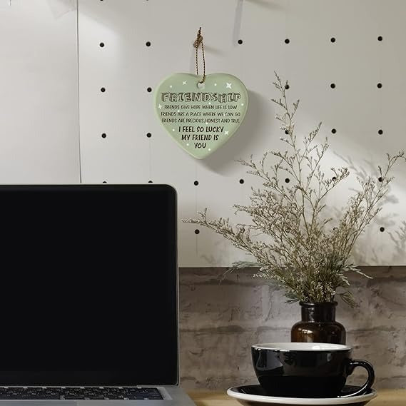 Christmas Heart Hanging Ornament | Holiday Tree Decoration & Gift 2025