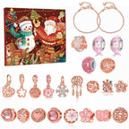 24 Pcs DIY Christmas Advent Calendar Bracelets Set | Holiday Jewelry Gift 2025