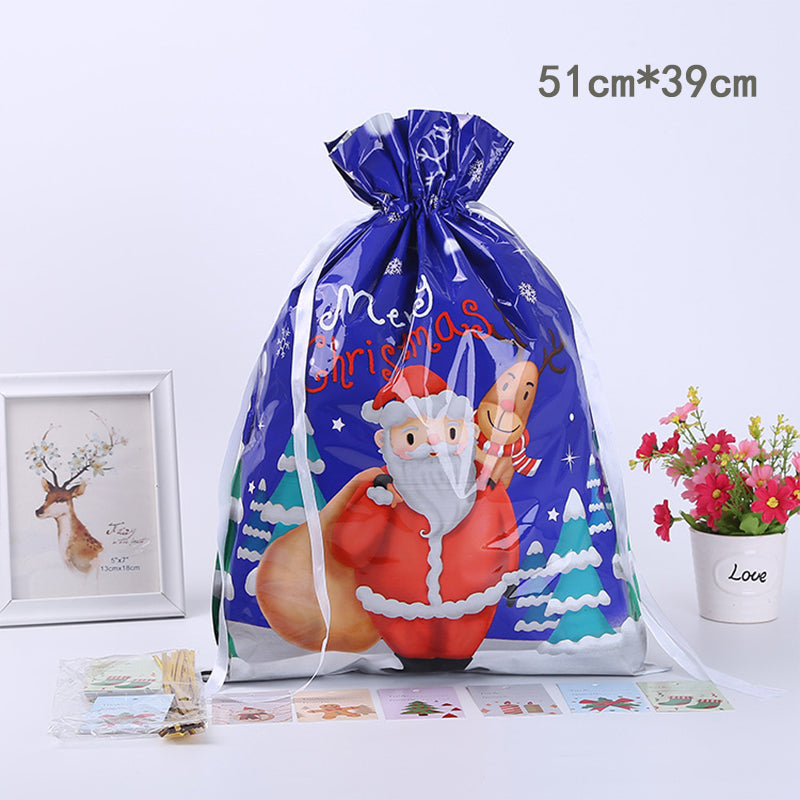 Drawstring Gift Bags – Reusable Holiday & Party Favor Bags