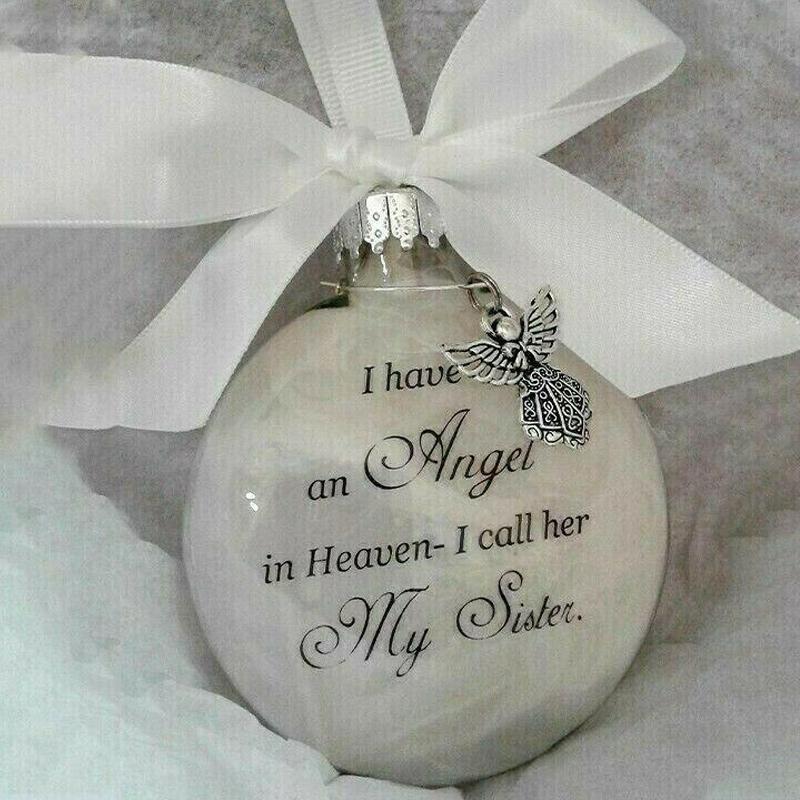 Angel in Heaven Memorial Ornament | Remembrance Christmas Gift 2025