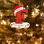 Personalized Name Christmas Decoration | Custom Holiday Ornament 2025