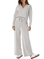 Constituent Women's 2 Piece Sets Outfits Casual Long Sleeve Sweatsuits Sets (🔥Same as in the video)