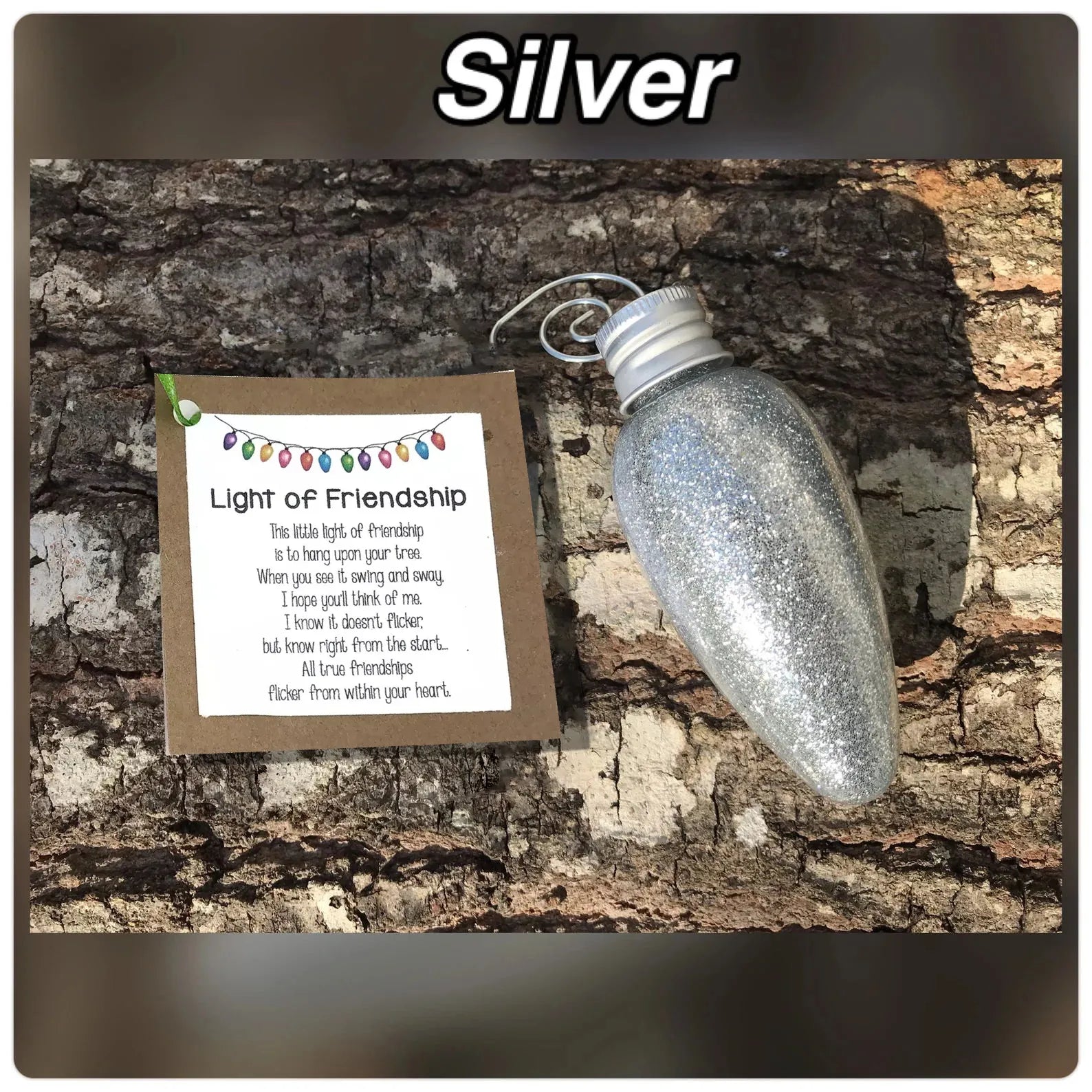 Lights of Friendship Christmas Ornament – Heartfelt Holiday Decoration