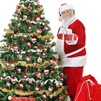 Gnome Nutcracker Christmas Tree Ornaments Set – 12-Piece Holiday Decor