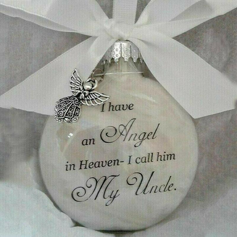 Angel in Heaven Memorial Ornament | Remembrance Christmas Gift 2025