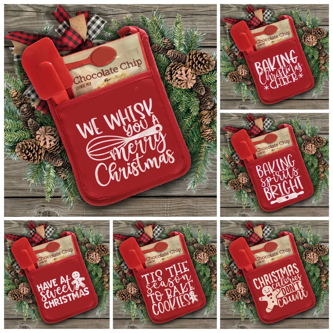 Christmas Pot Holder & Baking Mitts | Holiday Kitchen Accessories 2025