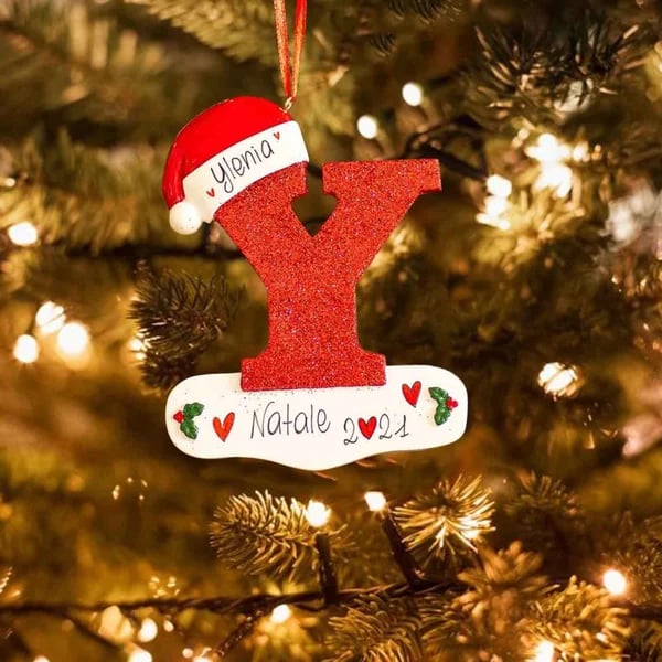 Personalized Name Christmas Decoration | Custom Holiday Ornament 2025