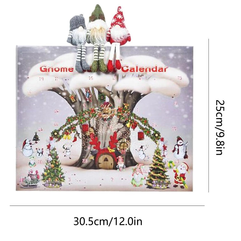 Christmas Gnome Advent Calendar – Holiday Countdown Fun