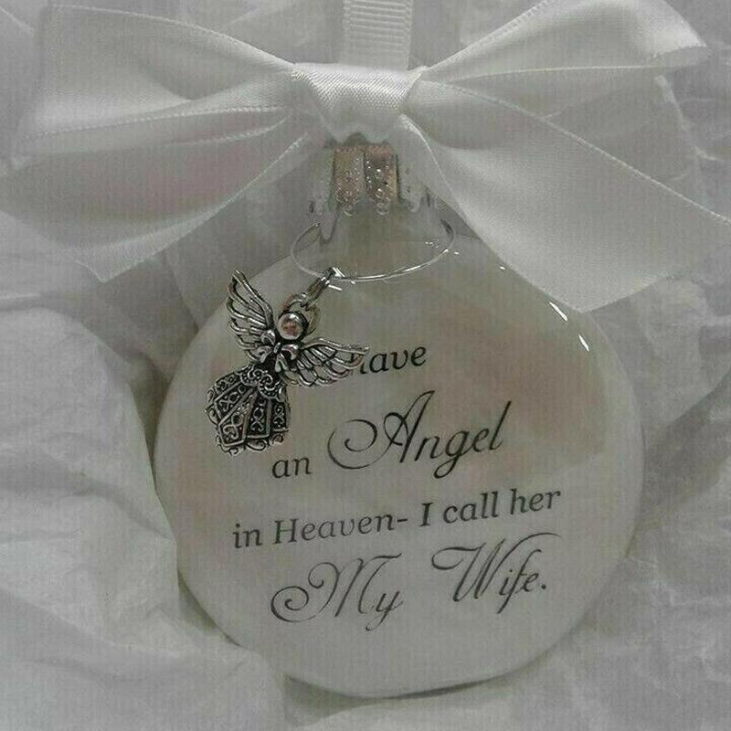Angel in Heaven Memorial Ornament | Remembrance Christmas Gift 2025