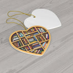 Book Lovers Heart Ornament | Reading-Themed Christmas Gift 2025