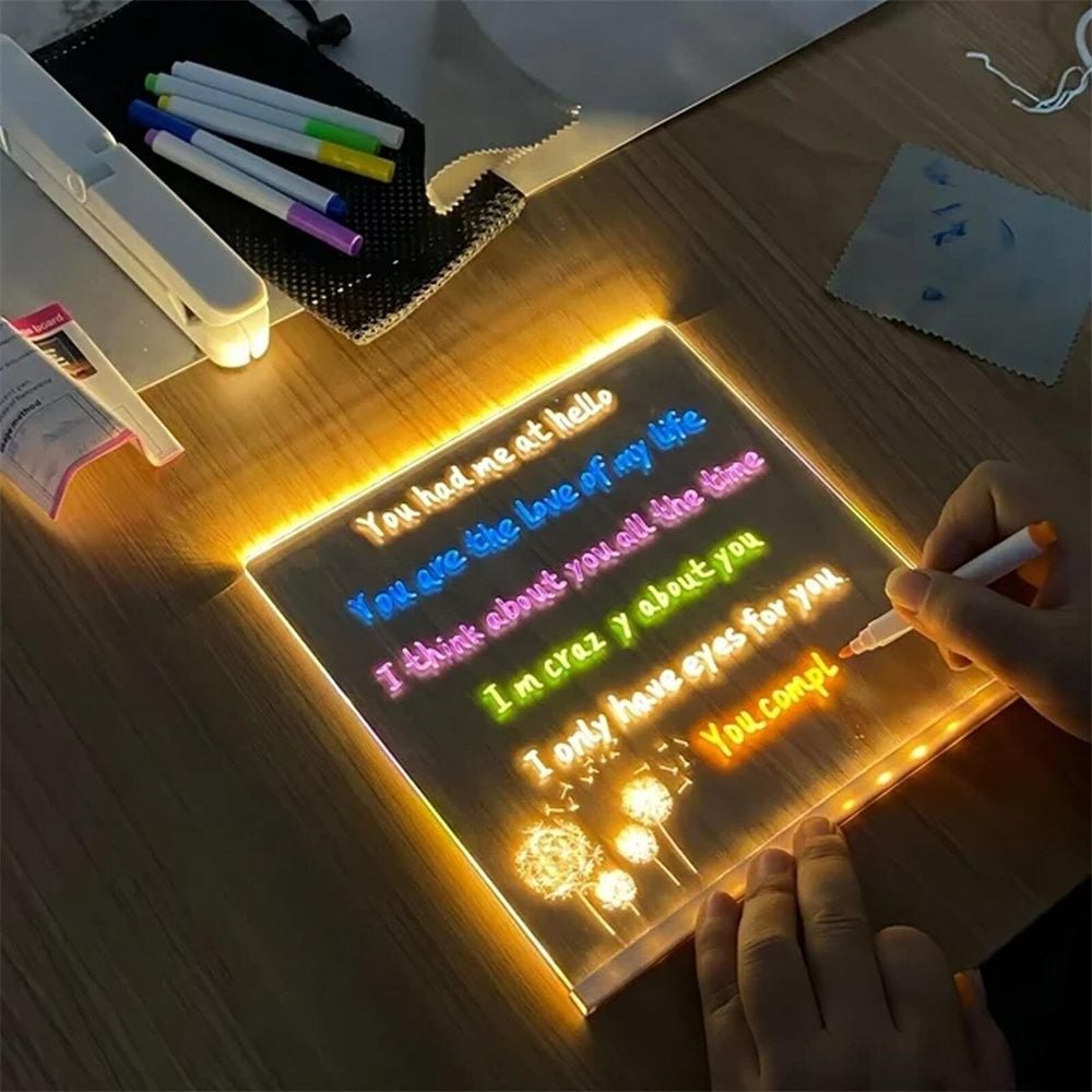 LED Note Board with Colors – Christmas Sale Holiday Decoration