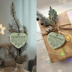 Christmas Heart Hanging Ornament | Holiday Tree Decoration & Gift 2025