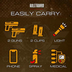 MEN/WOMEN’S CONCEALED LEATHER HOLSTER T-SHIRT