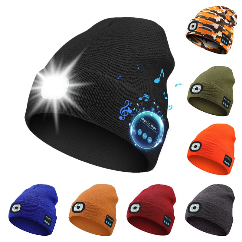 3-in-1 Bluetooth Beanie – Wireless Headphones & Warm Winter Hat 🎅🎄