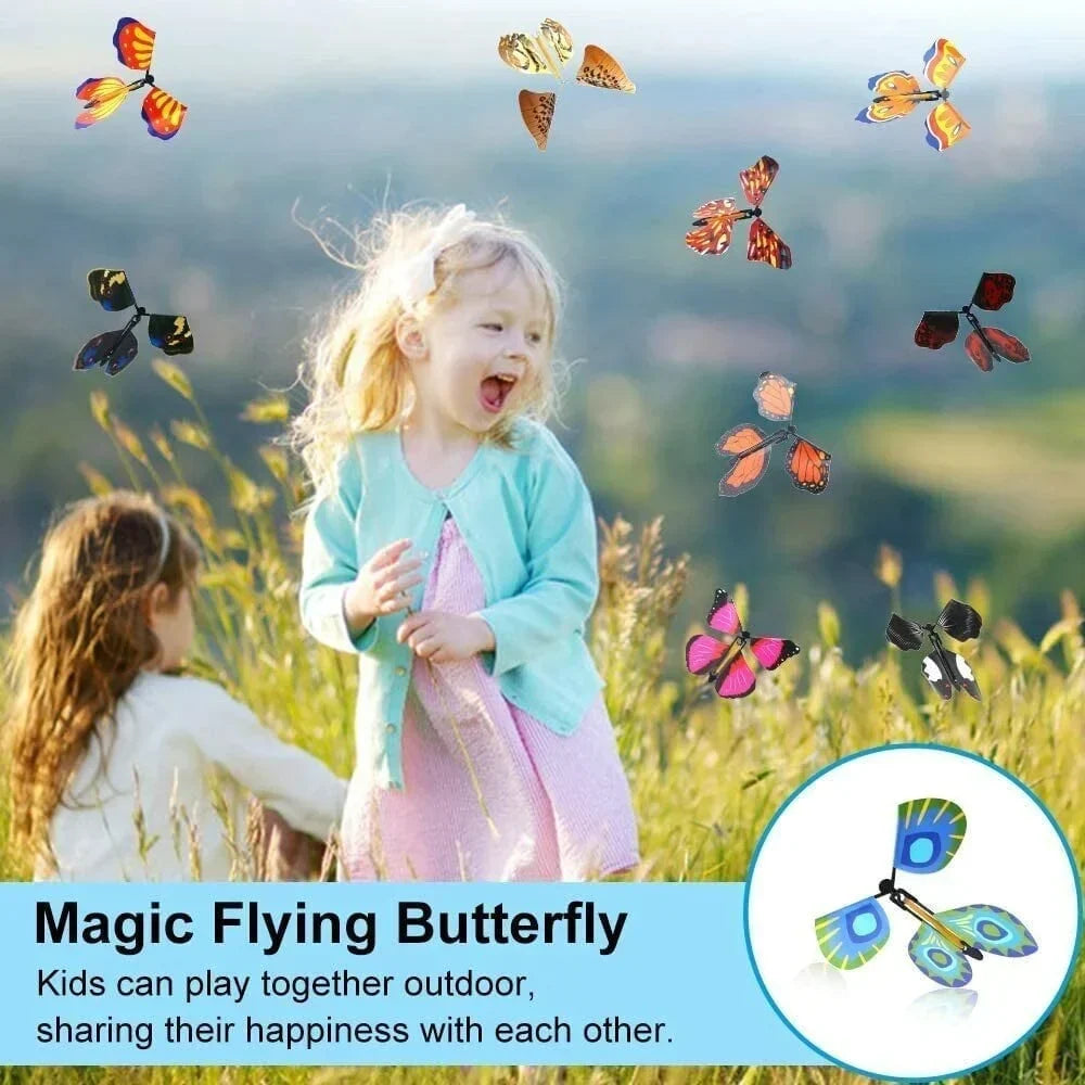 Magic Flying Butterfly | Surprise Wind-Up Gift for Kids & Adults 2025
