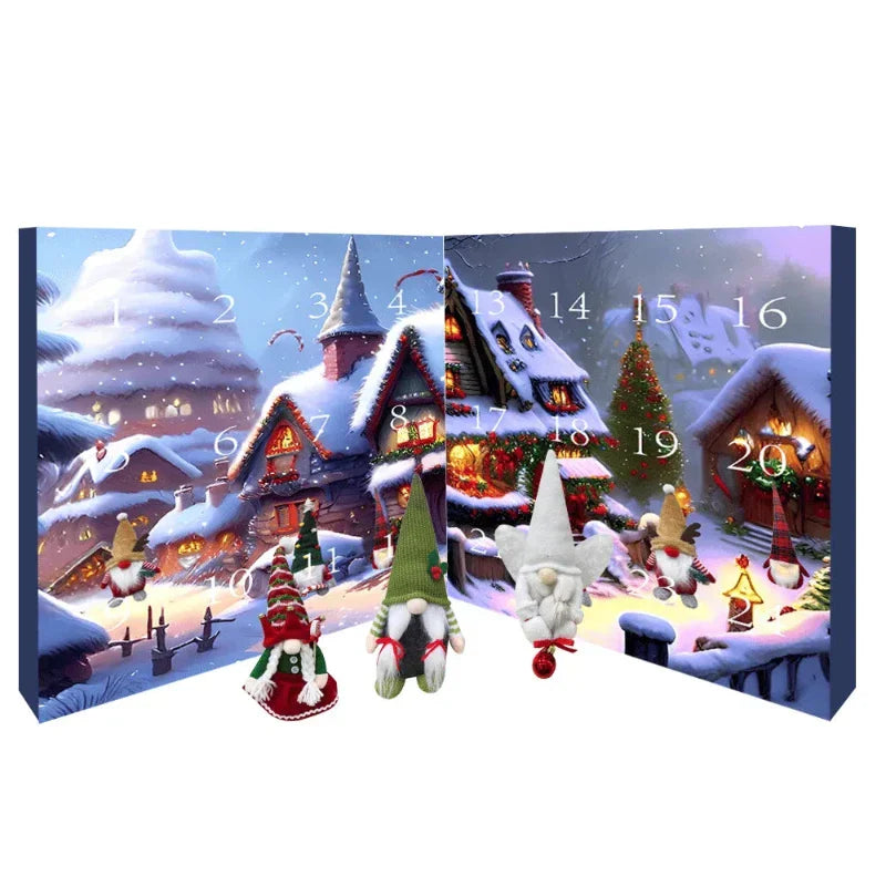 Christmas Gnome Advent Calendar – Holiday Countdown Fun