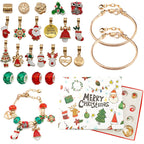 DIY Christmas Advent Calendar Bracelets Set | 24 Days Jewelry Gift 2025